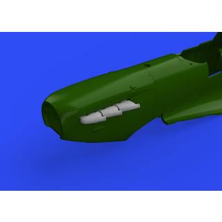 Spitfire Mk.I exhaust stacks for Eduard