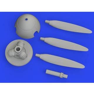 Bf 109F propeller early PRINT 1/72 EDUARD