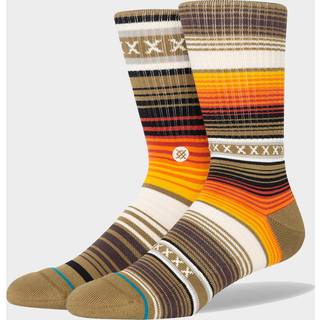 Stance Curren St Crew Strømper - M - darkgreen