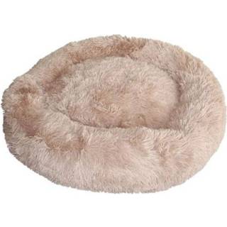 MELDGAARD Hundeseng Fluffy Ø 58,5 cm beige