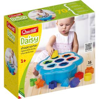 Quercetti Daisy puttekasse - 16 dele - fra 1 år.