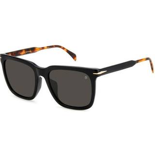 David Beckham DB 1120/F/S Asian Fit WR7/IR 56 Solbriller Mænd Black - Black - 56mm