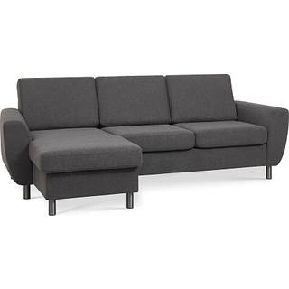 Madrid Nordic vendbar sofa m. chaiselong - antracit