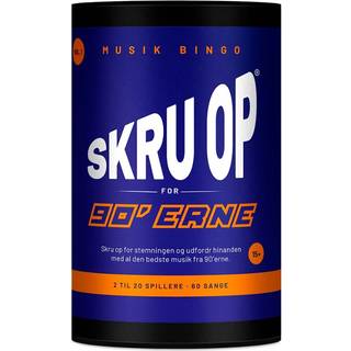 Skru op for 90´erne musikbingo (På lager i varehus)