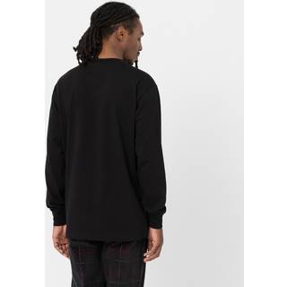 Dickies Men's Luray Long Sleeve Pocket T-Shirt Black, L