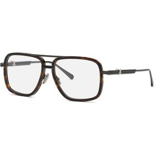 Philipp Plein VPP063V 0593 58 Briller Mænd Tortoiseshell - Grey Tortoise - 58mm