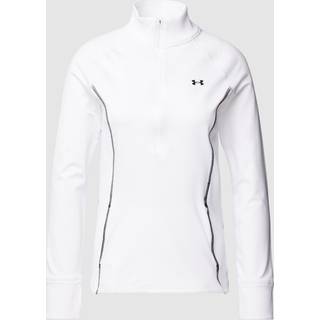 Langærmet T-shirt Under Armour UA Train CW 1/2 Zip-WHT 1379886-100 Størrelse XL