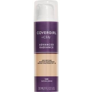 Covergirl Advanced Radiance Liquid Makeup Natural Beige 140 1,0 ounce