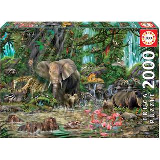 Educa African Jungle Puzzle 2 000-stykke