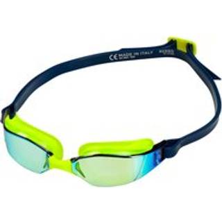 Aquasphere konkurrence svømmebriller - Xceed A1 - Gul/mørkeblå (Mirror linse)