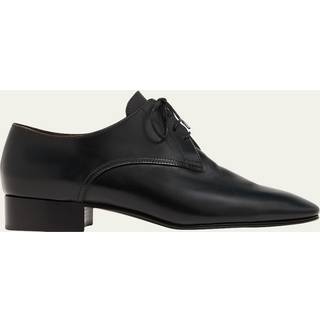 The Row Kay leather Oxford shoes - black - EU 37
