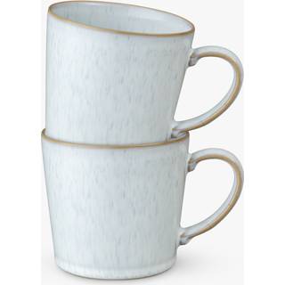 White Speckle Set Of 2 Mugs
