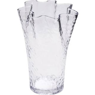 Hübsch Ruffle Vase - Klar