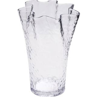 Ruffle vase, klar