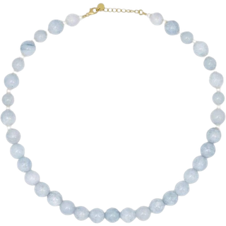 Fearless Necklace - Forgyldt - Sorelle - Blå One Size