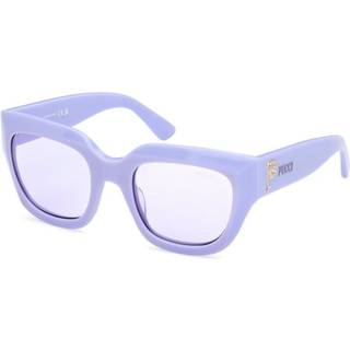 Emilio Pucci Kvinde EP0215 78V Solbriller Acetat Lilac Blå Sommerfugl Normal