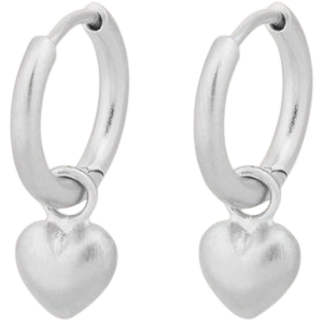 Pernille Corydon Heart øreringe E-386-S