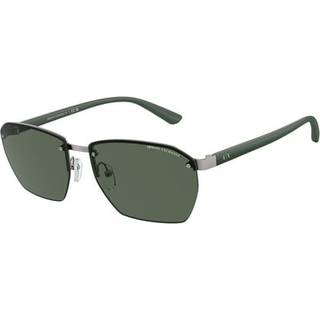 Armani Exchange AX2048S 600371 59 Solbriller Mænd Gunmetal - Matte Gunmetal - 59mm