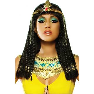 Deluxe Cleopatra Zopf Perücke