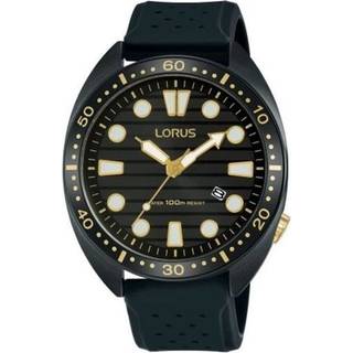 Lorus Mænds Sports Sort Ur