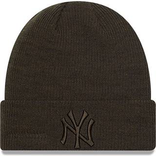 New York Yankees Wide Rib Dark Brown Womens Cuff Knit Beanie Hat newera adult female Brown newera adult female Brown newera adult female Brown newera - Osfm