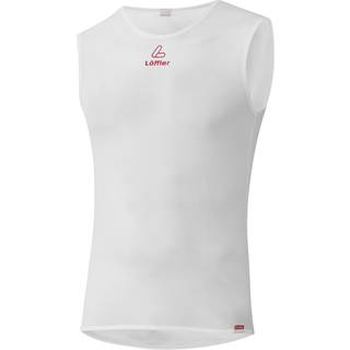 Löffler Bike Singlet Transtex Light+ Syntetisk undertøj Herrer størrelse 48 farve grå/hvid