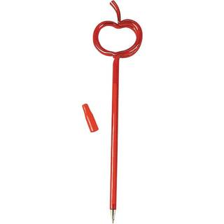 Apple Shaped Stick Pens -1 DZ - 12 stykker - Uddannelses- og l?ringsaktiviteter for b?rn