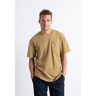 Calton cotton t-shirt - Dark Khaki