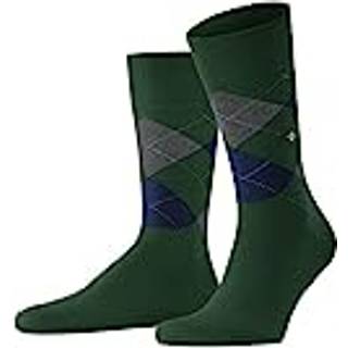 Burlington Herren Socken grün Baumwolle & Mix Gemustert