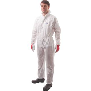 Portwest ST80 BizTex SMS FR Type 5/6 FR Engangsdragt 2XL Hvid