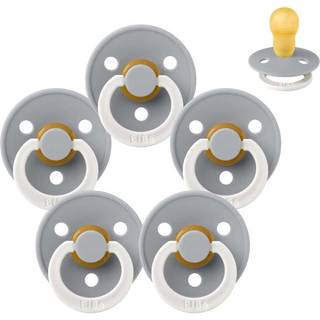 BIBS Rund Colour Sut - Sampak - 5 stk. - Str. 3 - GLOW - Cloud