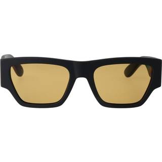 Alexander McQueen AM0393S 003 55 Solbriller Mænd Grå - Matte Grey - 55mm