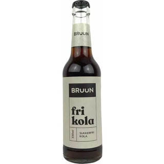 Bruun Fri Kola 330 ml. inkl. pant sukkerfri kola