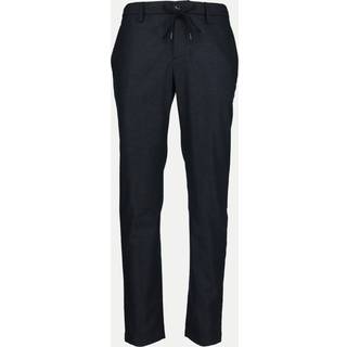 Alberto Herren Hose blau meliert Slim Fit