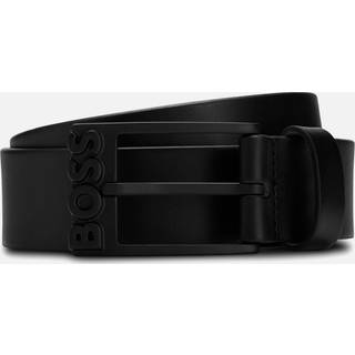 BOSS 50491879-001 Herrengürtel Leder Schwarz Simon-R-B