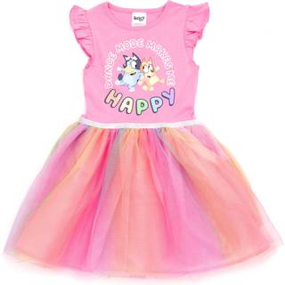 Bluey Bingo Toddler Girls Tulle Dress Pink 3T