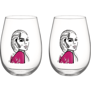 Kosta Boda All about you glas 57 cl 2 stk Next to you