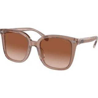 Coach HC8381F CL919 Asian Fit 577913 56 Solbriller Kvinder Brun - Transparent Brown - 56mm