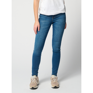 Originale Performance Skinny Jeans - Medium Blue Denim - Dame - S/34 - TeeShoppen