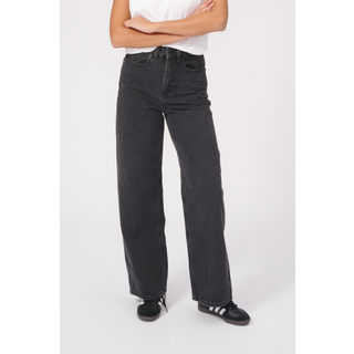 Originale Performance Wide Jeans - Washed Black Denim - Dame - 31/30 - TeeShoppen