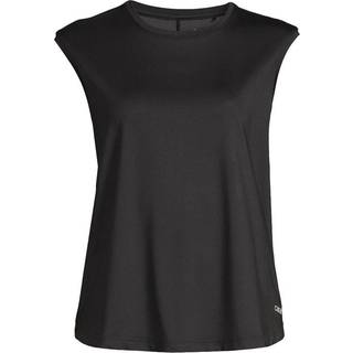 Laser Mesh Muscle Tank - Black