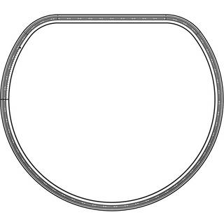 Electrolux pakning, front, åbning - stor 8581366063114