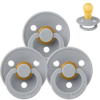 BIBS Rund Colour Sut - Sampak - 3 stk. - Str. 3 - Cloud
