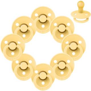 BIBS Rund Colour Sut - Sampak - 8 stk. - Str. 1 - Pale Butter