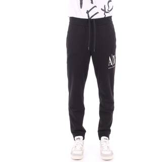 Armani Exchange Logo Jogging Bottoms Black