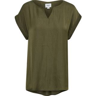 Saint Tropez P1326, Brianasz Ss Top Bluser 30500069 Army Green (LARGE)