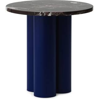 Normann Copenhagen Dit Coffee Table Sidebord - Bright Blue Rosso Levanto Marble