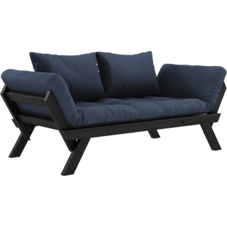Bebop Sovesofa & Daybed Fra Karup Design i Massiv FSC Fyrretræ | Japandi - Sort lak - 737 Navy