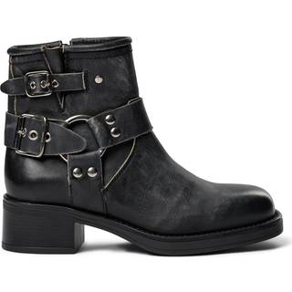 Zevil Vintage Støvler, Black Matte, 36