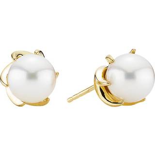 Lund Copenhagen Perleørestikker i 14 kt guld